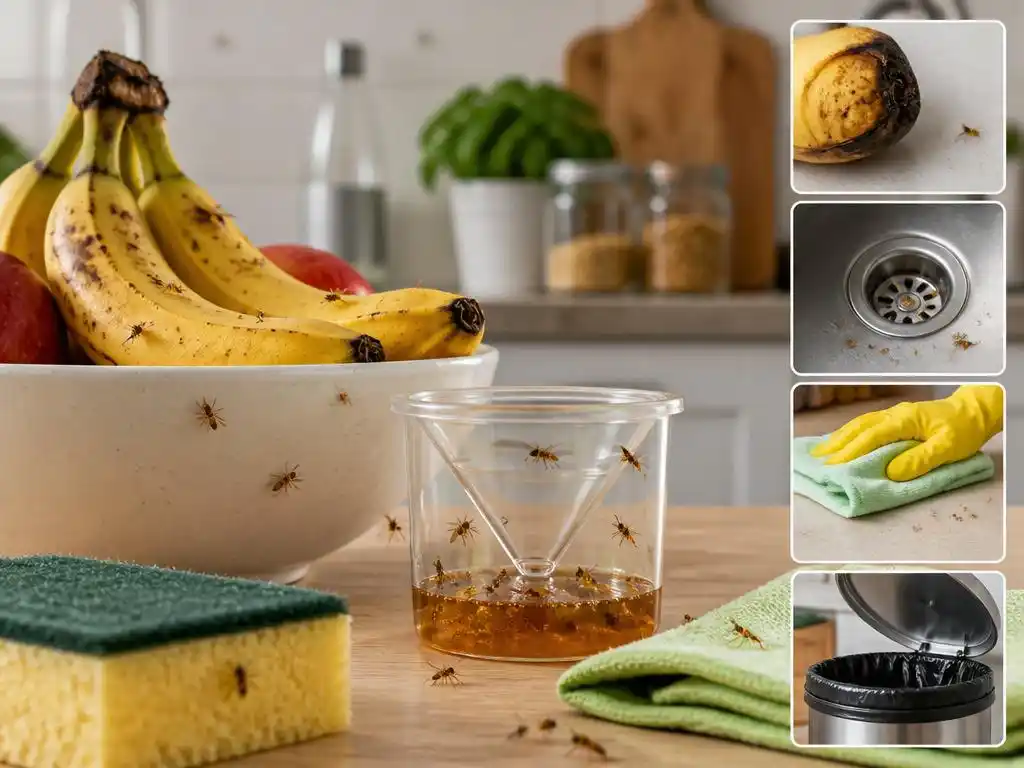 Effektive strategier til bekæmpelse af bananfluer i køkkenet