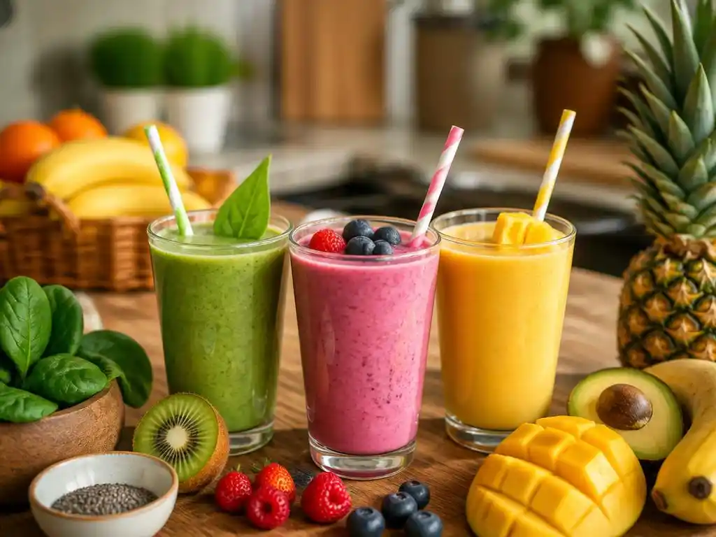 Giv din krop energi med hjemmelavede sunde smoothies